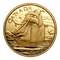 Pièce en or pur – Grands navires : Goélette à hunier