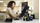 Photo of woman working at her standing desk.