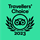 Image du logo choix des voyageurs 2023.