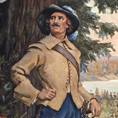 Born in Trois-Rivières, La Vérendrye dreamed of finding the western sea that lay beyond the Great Lakes. With the help of indigenous guides, La Vérendrye and his crew (including several family members) pushed the limits of New France farther west as he explored the lakes and rivers of Manitoba and southern Saskatchewan.