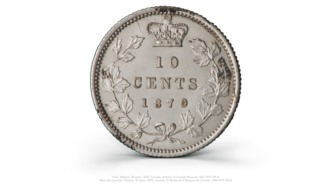 1870 10 cents circulation coin 1870 10-cent coin