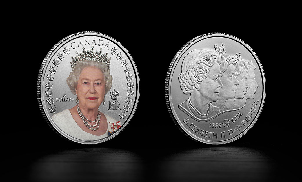 ¼ oz. Pure Silver Coin – Queen Elizabeth’s Portrait