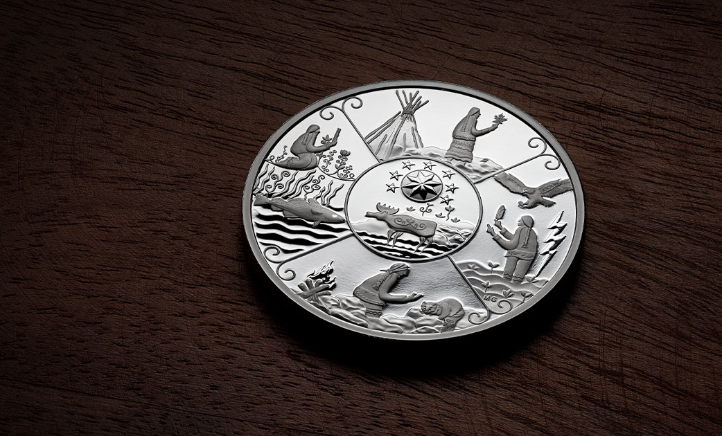 1 oz. Pure Silver Coin – Generations: Mi’kmaq Creation Story