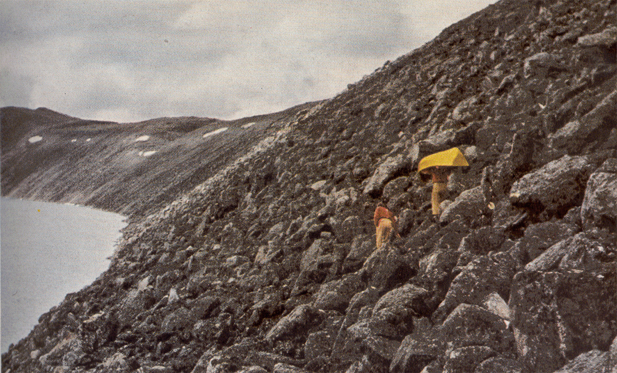 1951 expedition to Pingualuit Crater in Nunavik, Northern Quebec