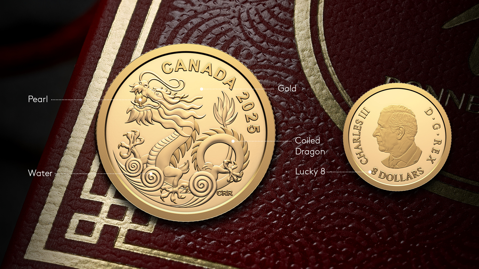 Water Dragon - 1/20 oz. Pure Gold Coin Water Dragon - 1/20 oz. Pure Gold Coin