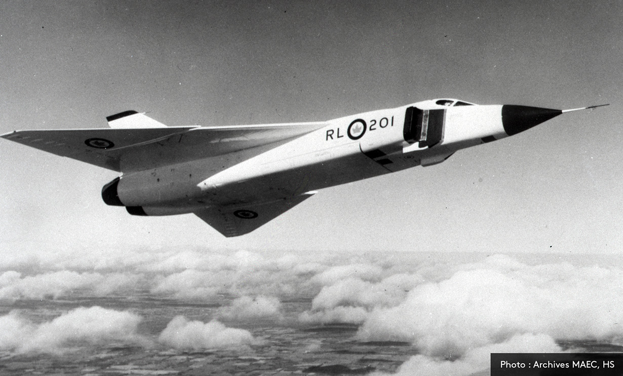 image l’Avro CF-105 Arrow