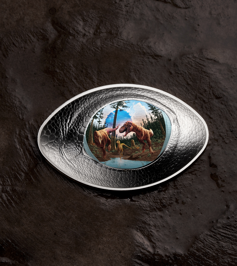 Dinosaur Eye – 1 oz. Fine Silver Coin Dinosaur Eye – 1 oz. Fine Silver Coin