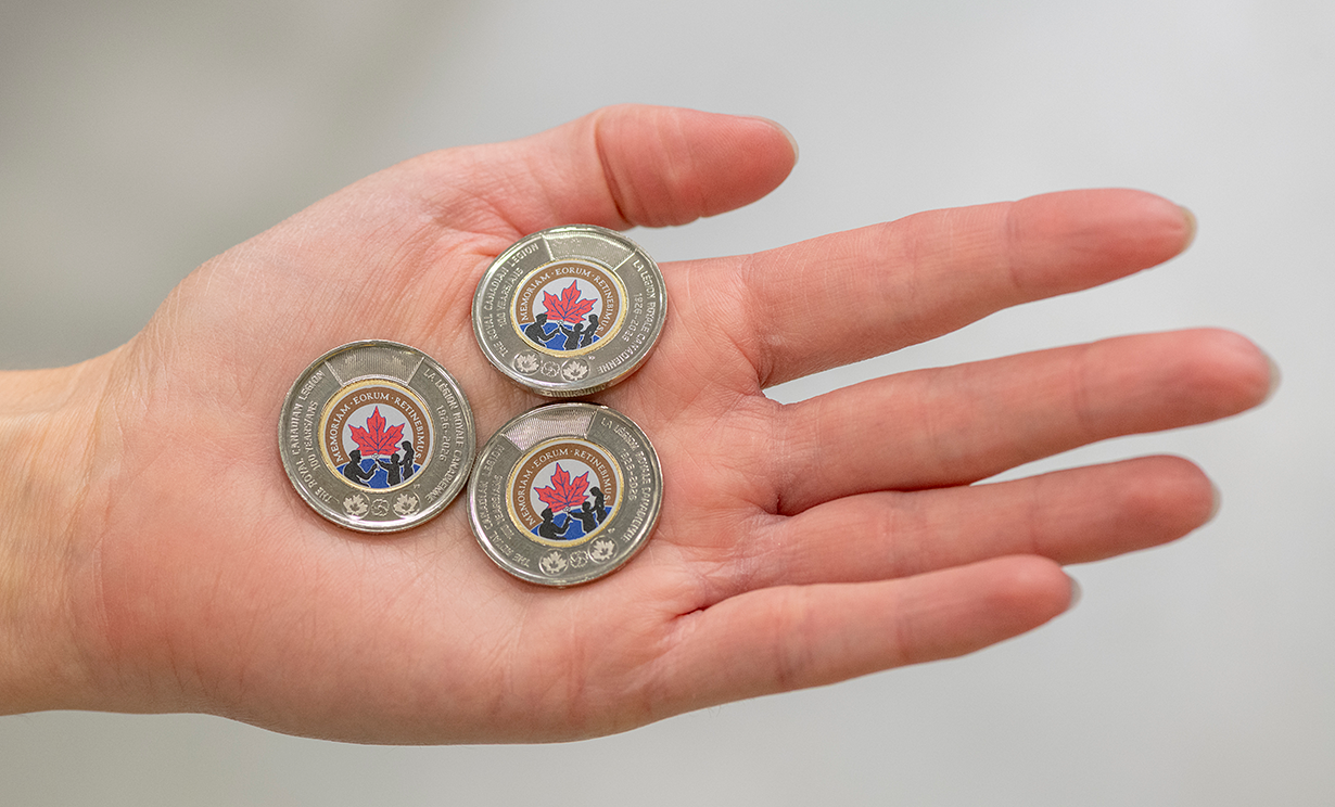 2026 commemorative circulation coin honouring the 100th Anniversary of The Royal Canadian Legion