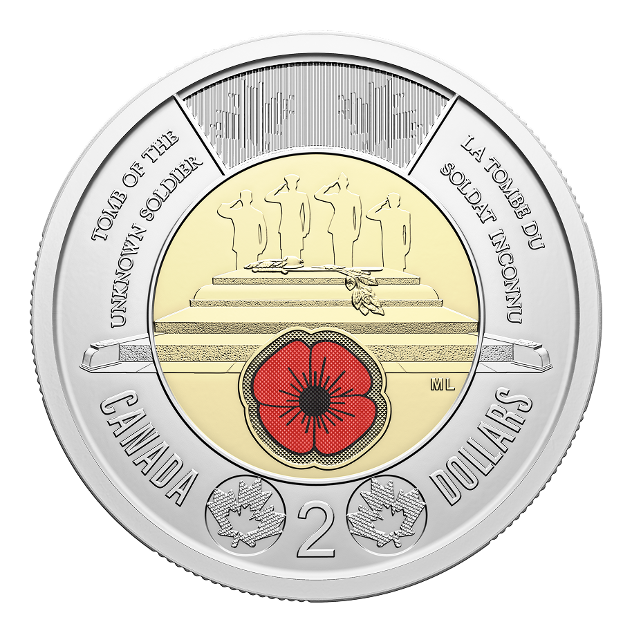 Canada’s Unknown Soldier Commemorative Circulation Coin