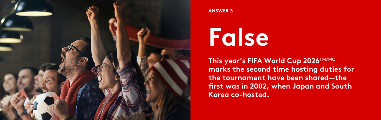 FIFA World Cup 2026ᵀᴹ Trivia Answer 3