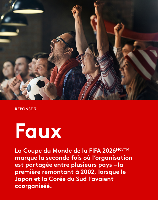 Coupe du Monde de la FIFA 2026ᵀᴹ Réponse 3