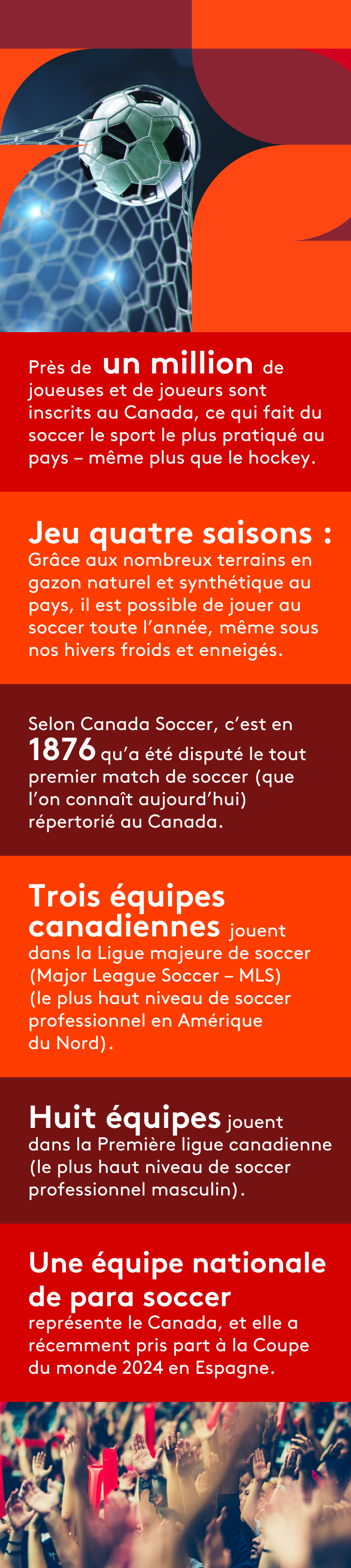 Une passion qui nous unit : l’amour du Canada pour le sport