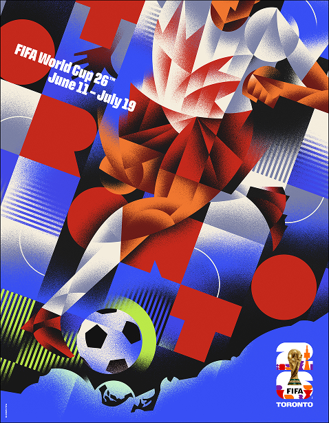 FIFA World Cup 2026ᵀᴹ Toronto Poster