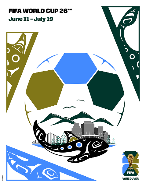 FIFA World Cup 2026ᵀᴹ Vancouver Poster
