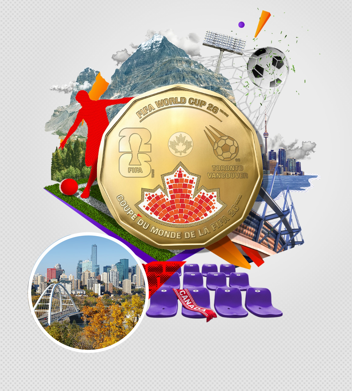 Coin Exchange: 2026 $1 Commemorative Circulation Coin - FIFA World Cup 2026ᵀᴹ