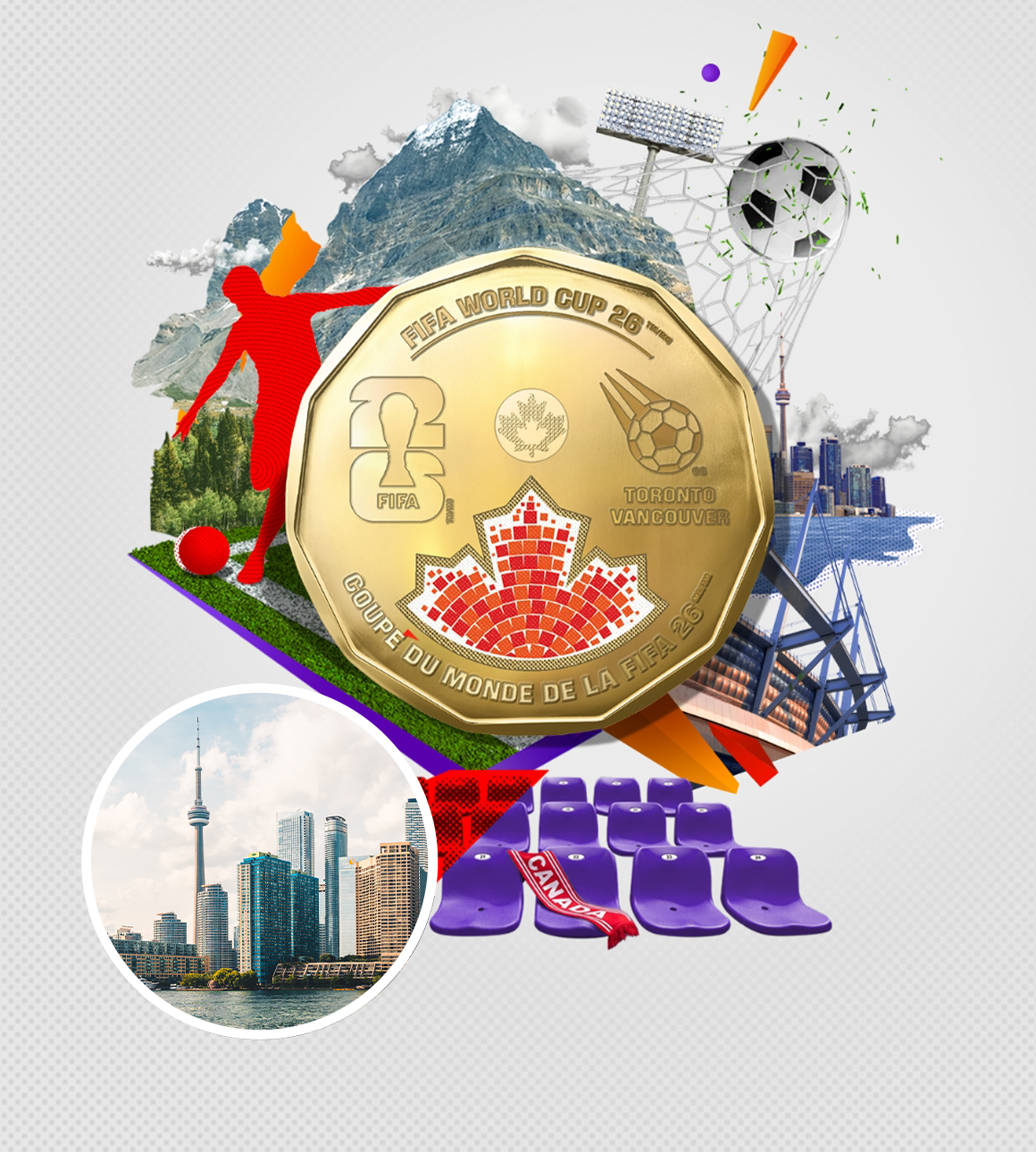 Coin Exchange: 2026 $1 Commemorative Circulation Coin - FIFA World Cup 2026ᵀᴹ