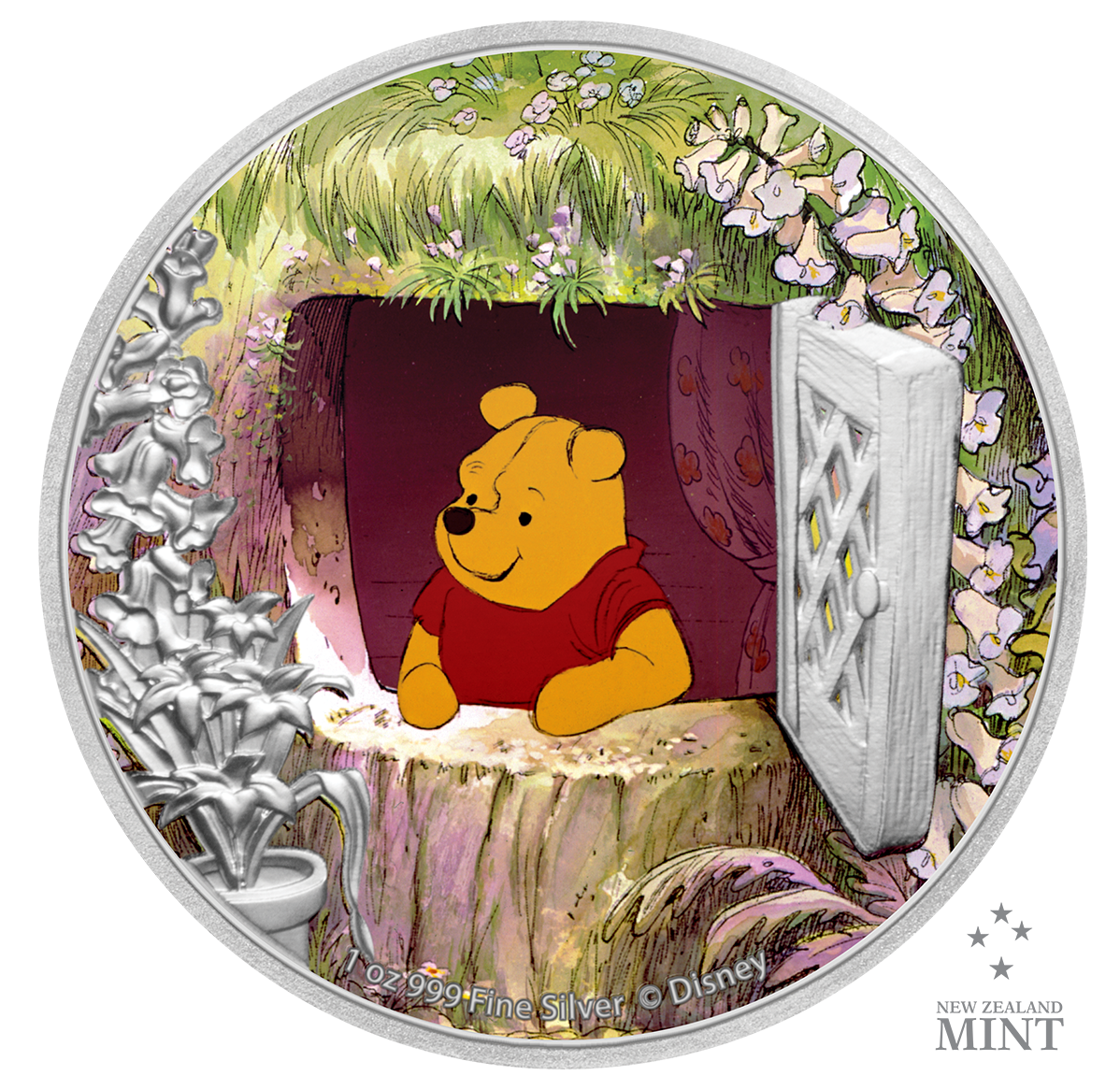 Winnie l'Ourson – Abonnement à la série de 4 pièces de 1 oz en argent pur