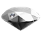 3 oz. Pure Silver Diamond-Shaped Coin – Forevermark Black Label Round Diamond