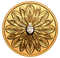 1 oz. Ultra-High Relief 99.999% Pure Gold Coin – Purely Brilliant Collection: Forevermark Black Label Oval