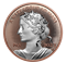 1 oz. Rose Gold Plated Pure Silver Coin – Peace Dollar