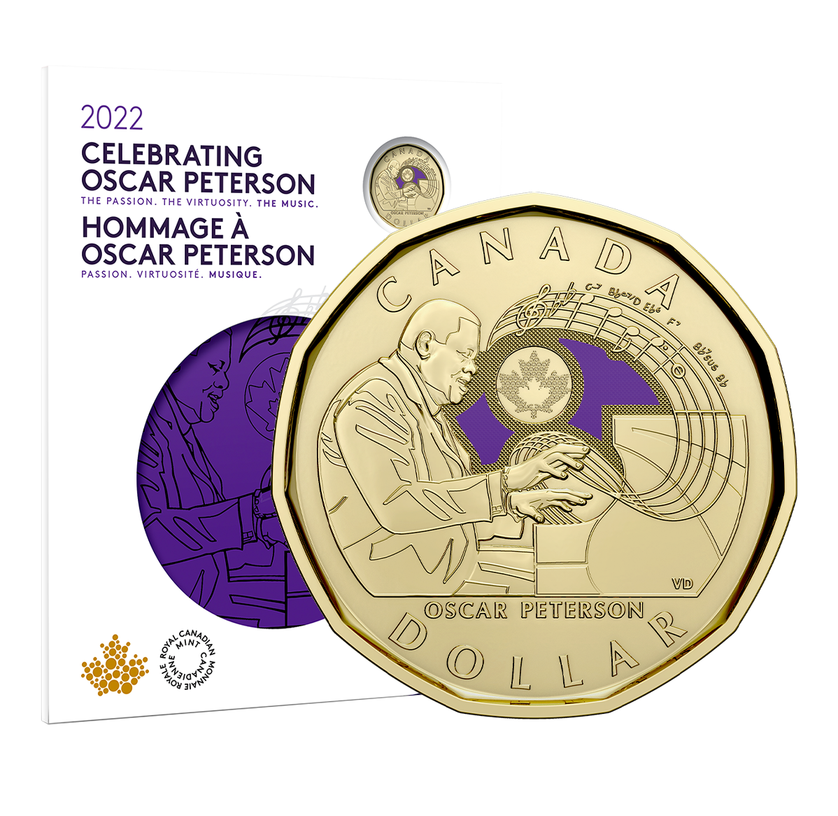 2022 Commemorative Collector Keepsake Card – Celebrating Oscar Peterson
