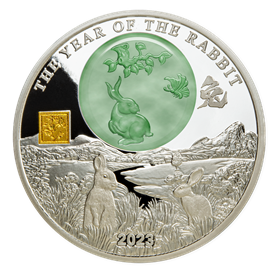 2023 25 Francs Ag Coin - Lunar Year of the Rabbit with Jade - Certificate.pdf