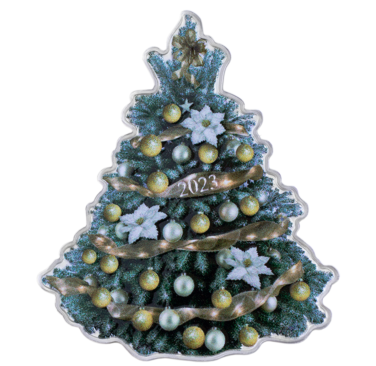 Holiday Tree - Fine Silver Coin