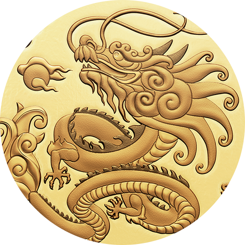 A golden dragon for 2023