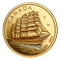 Pure Gold Coin – Tall Ships: Full-Rigged Ship