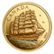 Tall Ships: Full-Rigged Ship - Pure Gold Coin