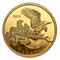 The Striking Bald Eagle - Pure Gold Coin