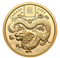Année lunaire du Dragon - Pièce en or pur