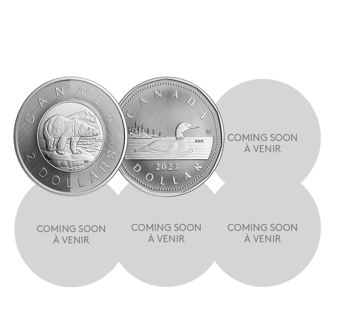 Pure Silver Six-Coin Subscription – Tribute: W Mint Mark