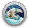 50-Cent Lenticular Coin – Holiday Sledding