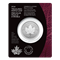 Treasured Silver Maple Leaf First Strikes: Congratulations Privy Mark - 1 oz. 99.99% Pure Silver Coin (Premium Bullion) 