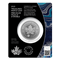 Treasured Silver Maple Leaf: Congratulations! Privy Mark - 1 oz. 99.99% Pure Silver Coin (Premium Bullion) 