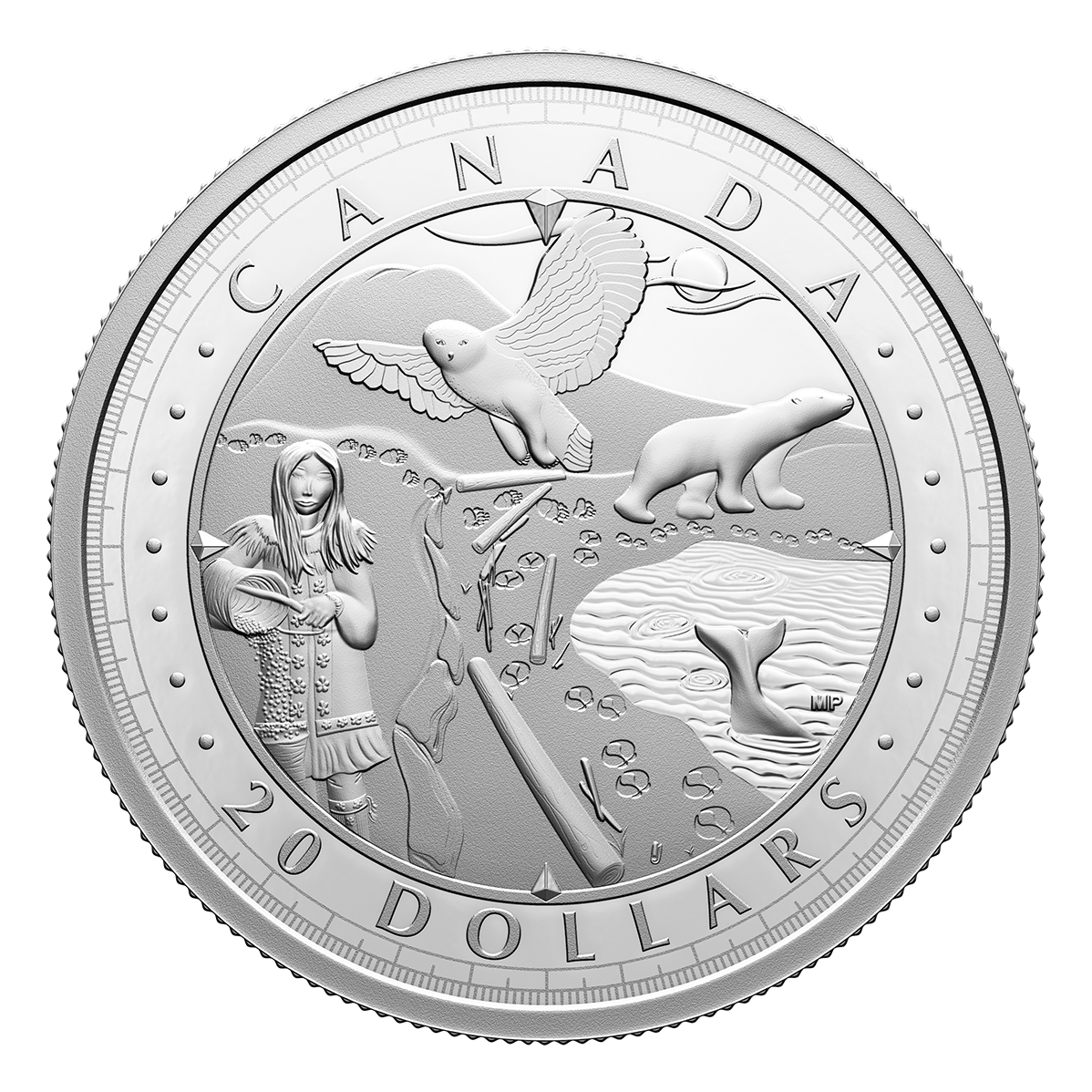 image Pure Silver Coin – This Is Canada: Wondrous Waters - Arctic Coast