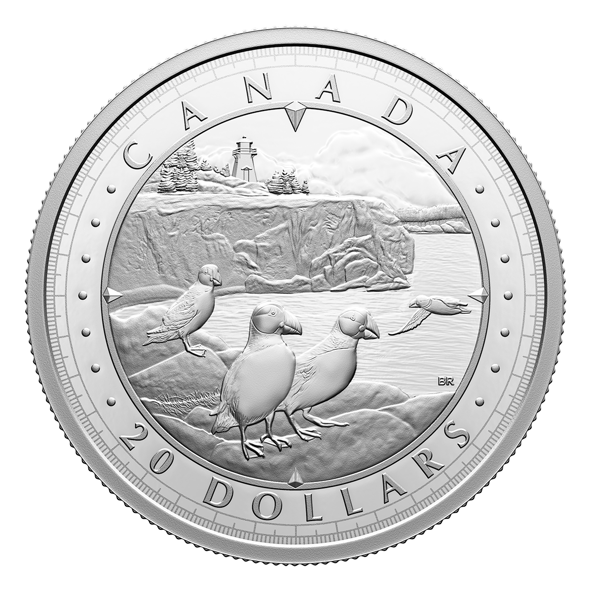 This Is Canada: Wondrous Waters – Atlantic Coast - 1 oz. Fine Silver Coin