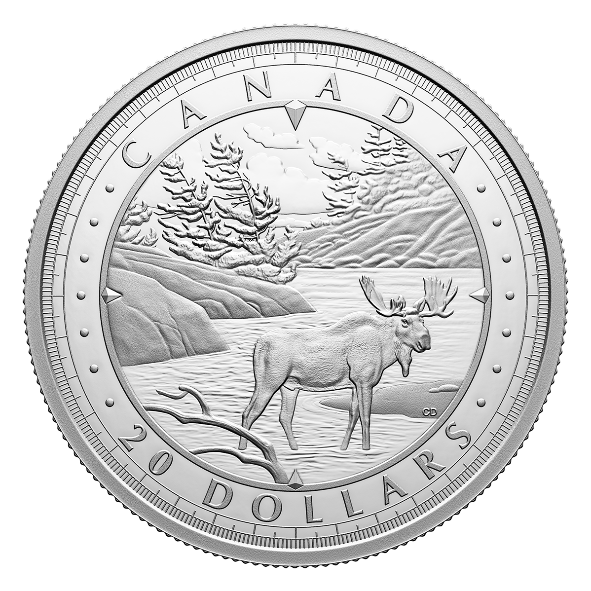 Pure Silver Coin – This Is Canada: Wondrous Waters – Great Lakes