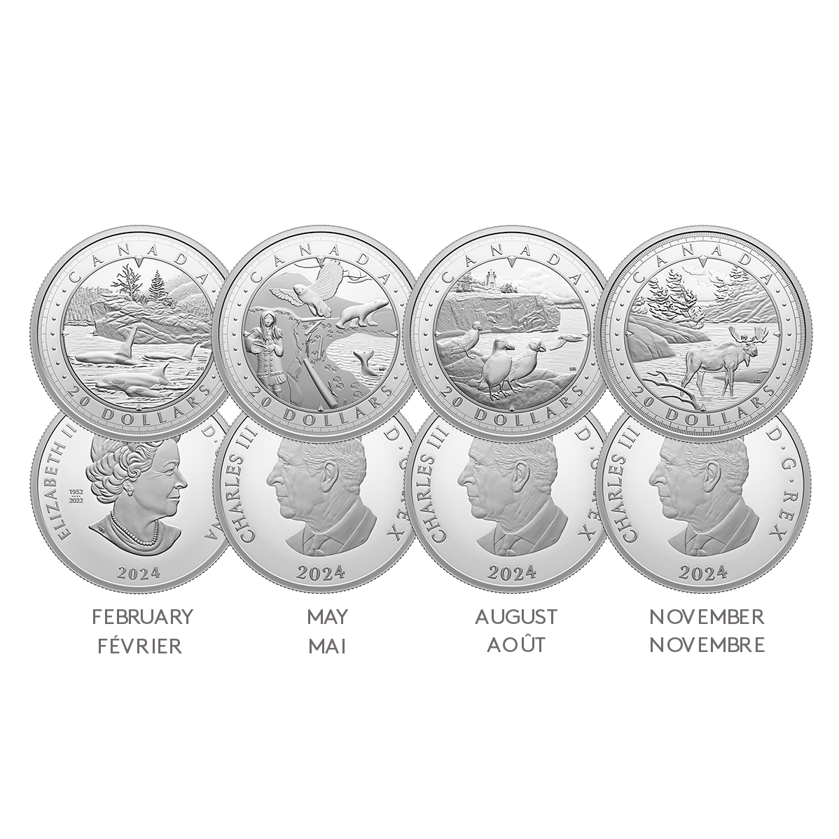 This Is Canada: Wondrous Waters - Fine Silver Four-Coin Subscription