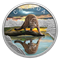 Wildlife Reflections: Cougar - 1 oz. Fine Silver Coin 
