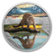 Pure Silver Coin – Wildlife Reflections: Cougar