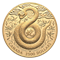 Année lunaire du Serpent – Pièce de 1 kg en or pur
