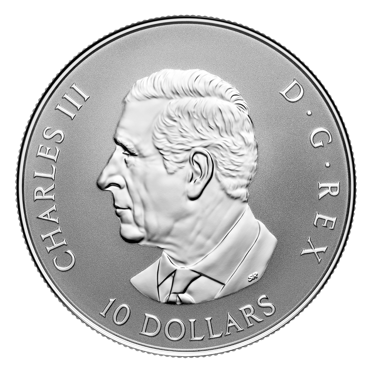 Étincelantes feuilles d’érable – Pièce de ½ oz en argent fin