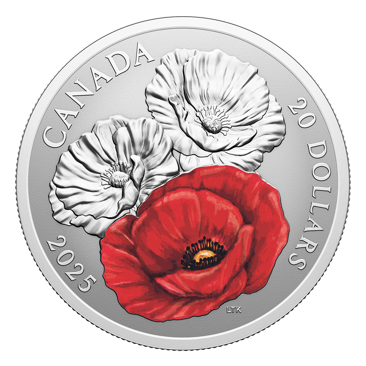 Jour du Souvenir – Pièce de 1 oz en argent fin (2025)