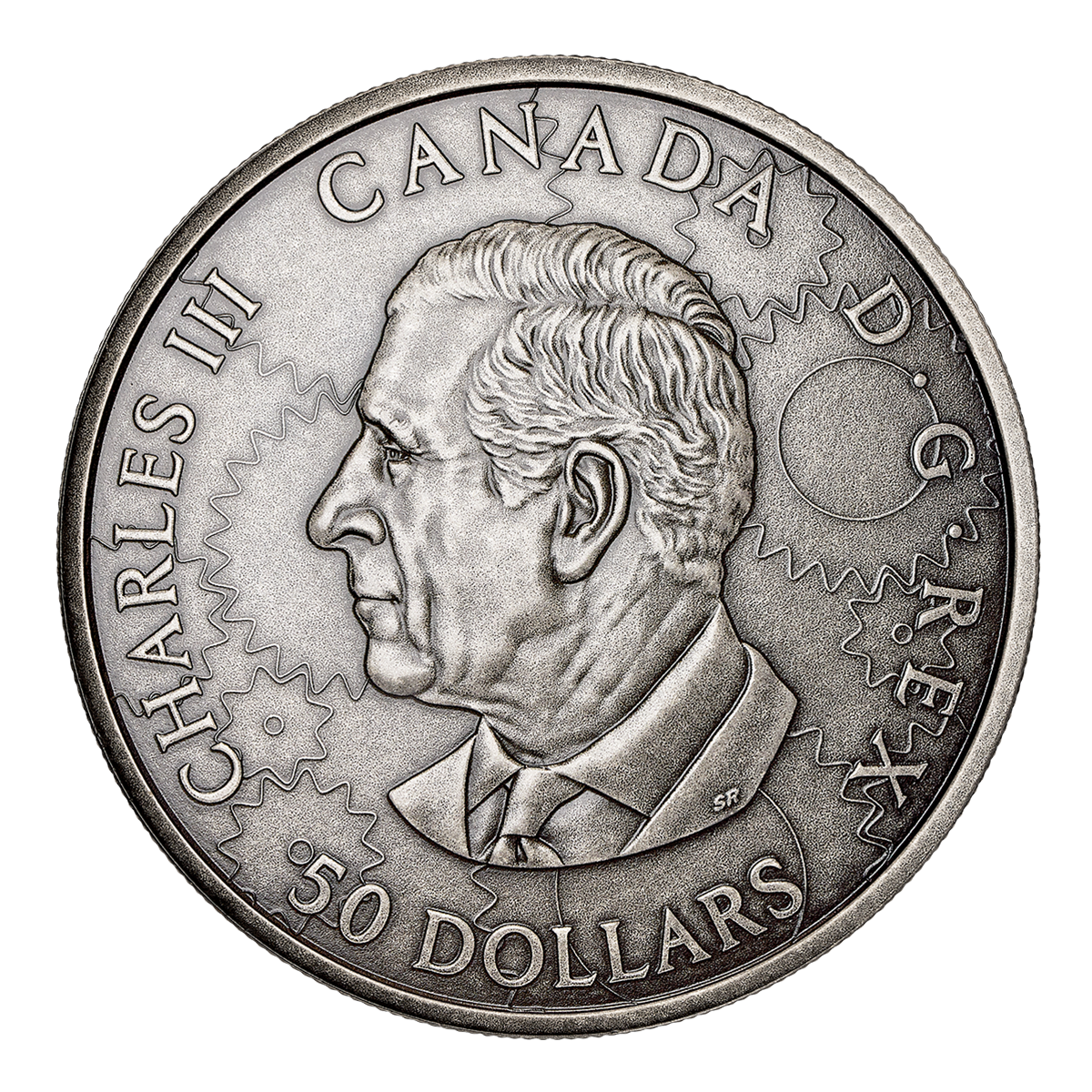 Monde imaginaire : Locomotive à vapeur – Pièce de 3 oz en argent fin
