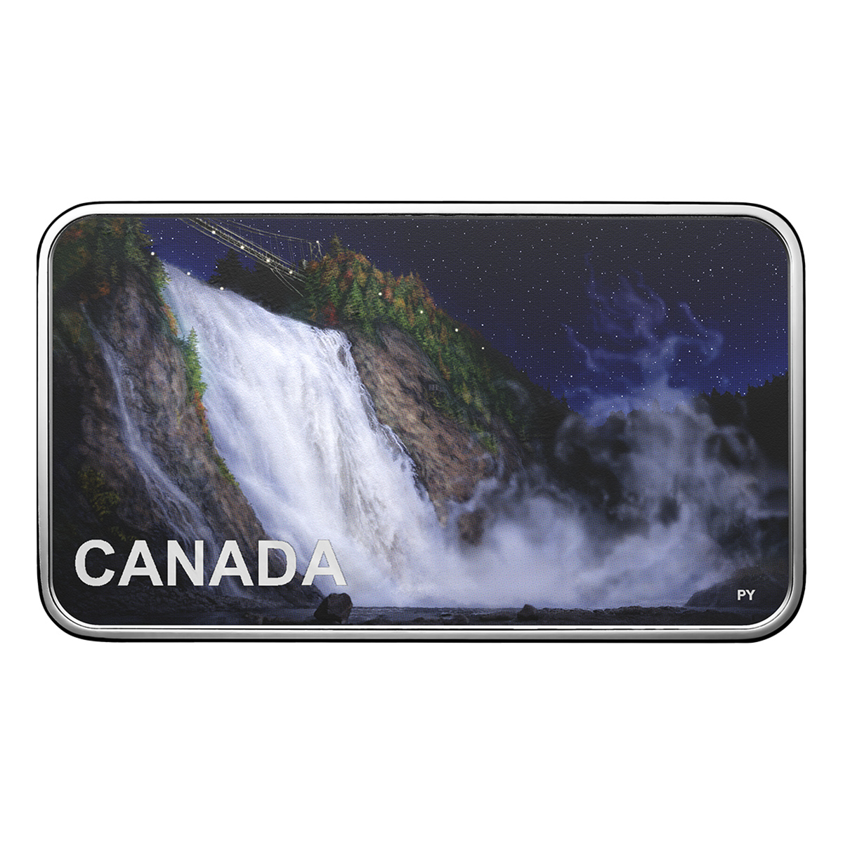 Le Canada hanté : la Dame blanche – Pièce de 1 oz en argent fin