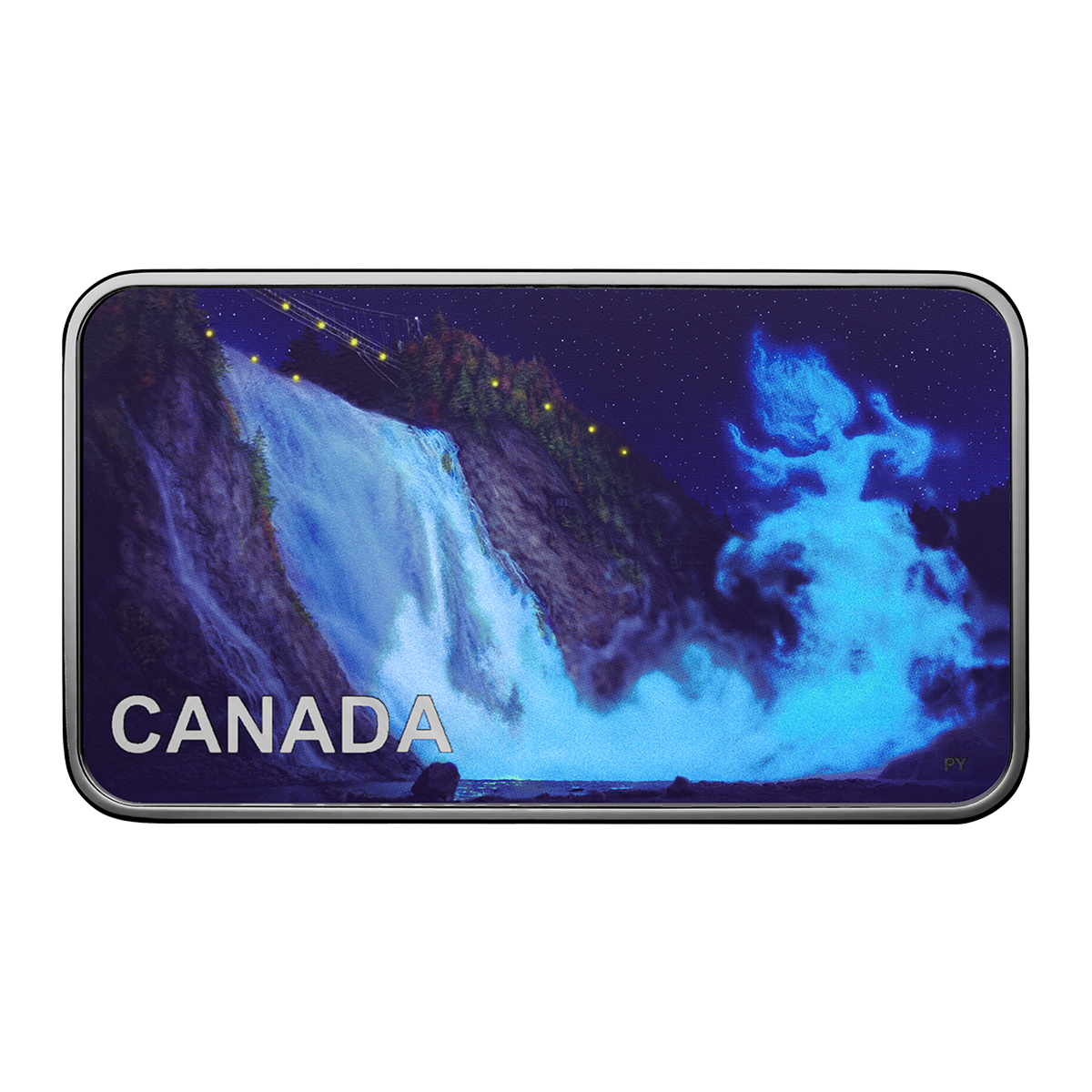 Le Canada hanté : la Dame blanche – Pièce de 1 oz en argent fin