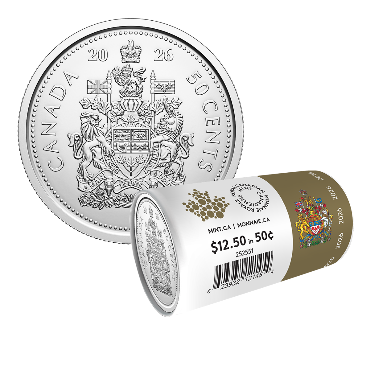 50-Cent Special Wrap Circulation Roll (2026) 