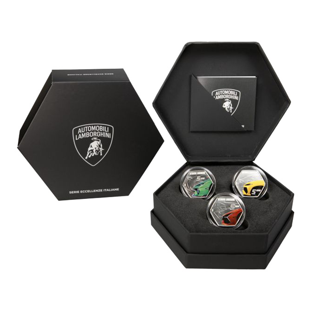 Automobili Lamborghini - Sterling Silver 3-coin set